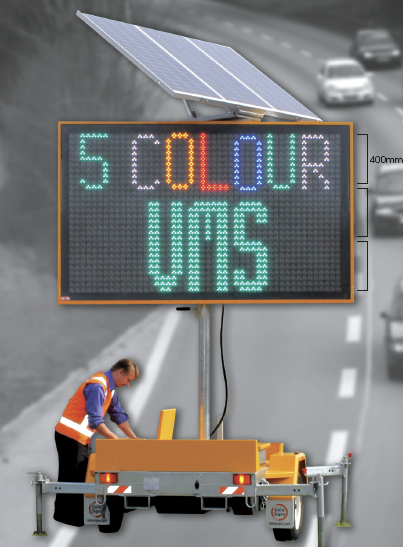 5-Colour Variable Message Sign Boards